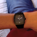 Guess Trend Black Dial Black Steel Strap Watch for Men - GW0387G3 Buy Now By Guess