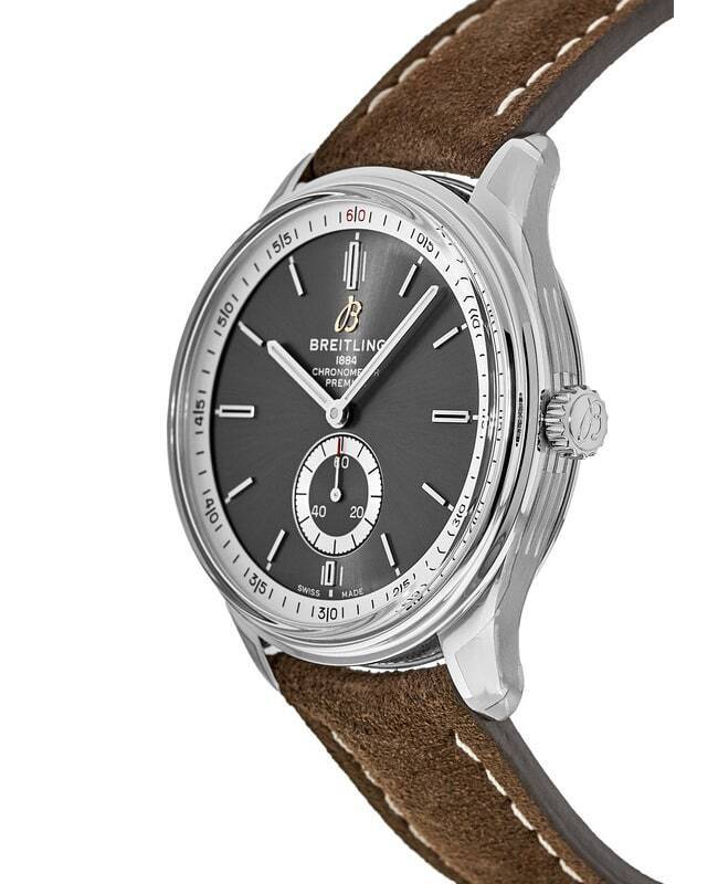 Breitling Premier Automatic 40mm Anthracite Dial Mens Watch - A37340351B1X1 Buy Now By Breitling