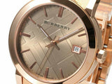Burberry The City Rose Gold Dial Rose Gold Steel Strap Watch for Women - BU9034 Buy Now By Burberry