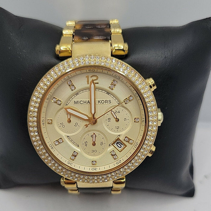 Michael Kors Parker Gold Dial Two Tone Steel Strap Watch for Women - MK5688 Buy Now By Michael Kors