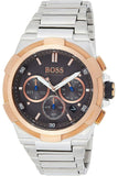 Hugo Boss Supernova Grey Dial Silver Steel Strap Watch for Men - 1513362 Buy Now By Hugo Boss