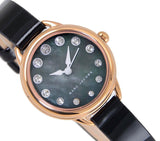 Marc Jacobs Betty Mother of Pearl Black Dial Black Leather Strap Watch for Women - MJ1513 Buy Now By Marc Jacobs