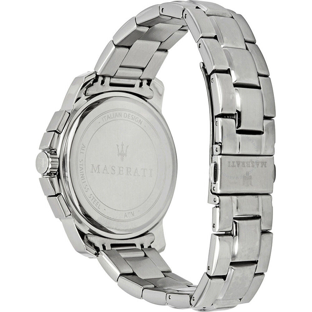 Maserati Successo Chronograph Silver Dial Silver Steel Strap Watch For Men - R8873621006 Buy Now By Maserati