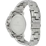 Maserati Successo Chronograph Silver Dial Silver Steel Strap Watch For Men - R8873621006 Buy Now By Maserati