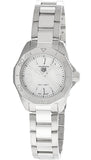 Tag Heuer Aquaracer Professional 200 Quartz Mother of Pearl Dial Silver Steel Strap Watch for Women - WBP1418.BA0622 Buy Now By Tag Heuer