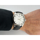 Tissot T Classic PR 100 White Dial Black Leather Strap Watch for Men - T101.410.16.031.00 Buy Now By Tissot