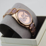 Michael Kors Janelle Three Hand Rose Gold Dial Two Tone Steel Strap Watch For Women - MK7135 Buy Now By Michael Kors