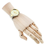 Tory Burch Reva Gold Dial Two Tone Steel Strap Watch for Women - TBW4027 Buy Now By Tory Burch