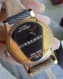 Burberry Utilitarian White Dial Multicolor Leather Strap Watch for Women - BU7851 Buy Now By Burberry