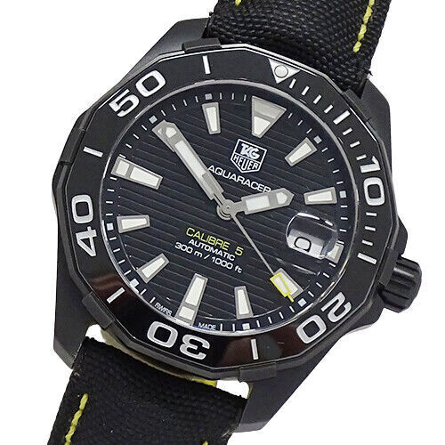 Tag Heuer Aquaracer Black Dial Watch for Men - WAY218A.FC6362 Buy Now By Tag Heuer