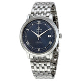 Omega De Ville Prestige Co-Axial Blue Dial Silver Steel Strap Watch for Men - 424.10.40.20.03.002 Buy Now By Omega