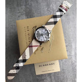 Burberry The City White Dial Brown Leather Strap Watch for Women - BU9113 Buy Now By Burberry