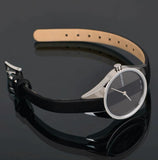 Calvin Klein Rebel Black Grey Dial Black Leather Strap Watch for Women - K8P231C1 Buy Now By Calvin Klein