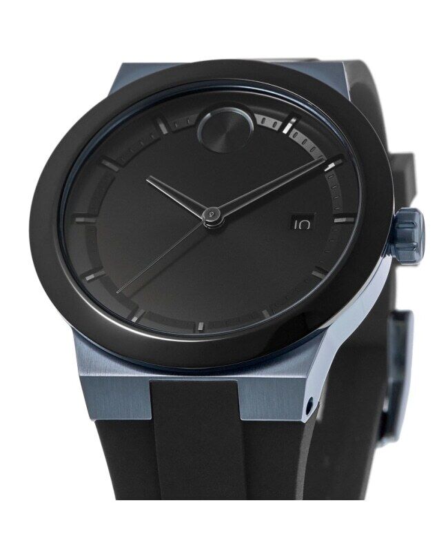 Movado Bold Fusion Black Dial Black Rubber Strap Watch for Men - 3600626 Buy Now By Movado