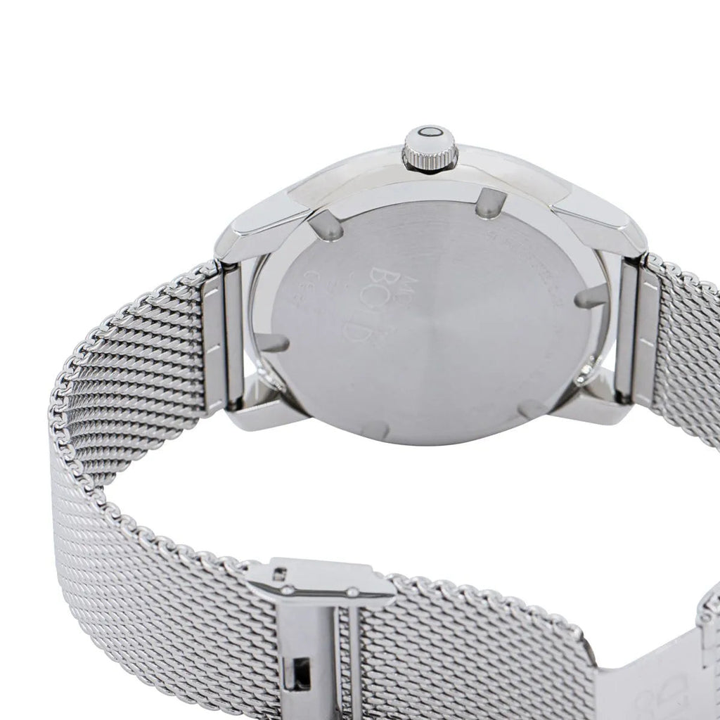 Movado Bold Silver Dial Silver Mesh Bracelet Watch For Men - 3600260 Buy Now By Movado