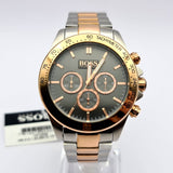 Hugo Boss Ikon Grey Dial Two Tone Steel Strap Watch for Men - 1513339 Buy Now By Hugo Boss