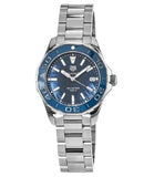 Tag Heuer Aquaracer Blue Dial Silver Steel Strap Watch for Women - WAY131S.BA0748 Buy Now By Tag Heuer