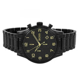 Hugo Boss Aeroliner Black Dial Black Steel Strap Watch for Men - 1513275 Buy Now By Hugo Boss