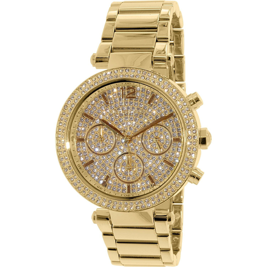 Michael Kors Parker Gold Dial Gold Steel Strap Watch for Women - MK5856 Buy Now By Michael Kors