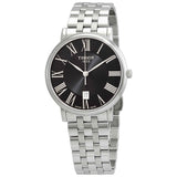 Tissot Carson Premium Black Dial Silver Steel Strap Watch For Men - T122.410.11.053.00 Buy Now By Tissot