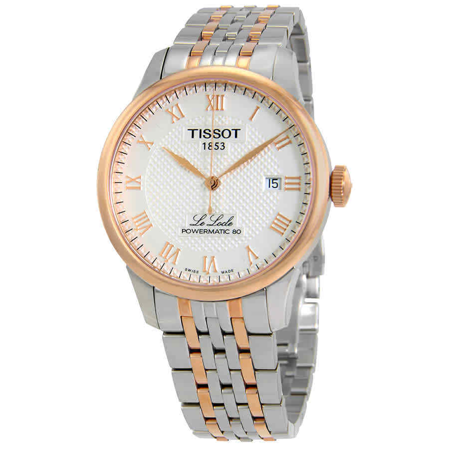 Tissot Le Locle Automatic Cosc Silver Dial Two Tone Steel Strap Watch For Men - T006.407.22.033.00 Buy Now By Tissot