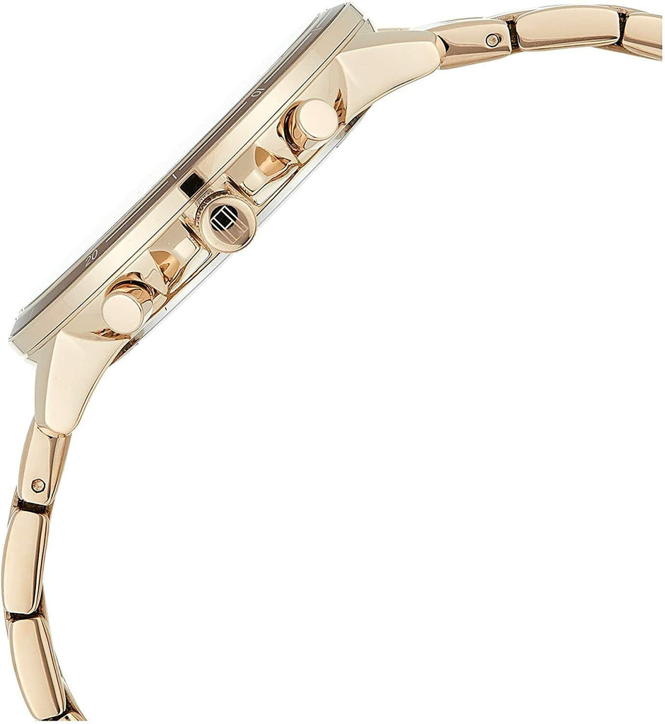 Tommy Hilfiger Madison Chronograph Quartz Rose Gold Dial Rose Gold Steel Strap Watch For Women - 1782190 Buy Now By Tommy Hilfiger