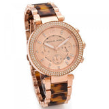 Michael Kors Parker Rose Gold Dial Two Tone Steel Strap Watch for Women - MK5538 Buy Now By Michael Kors