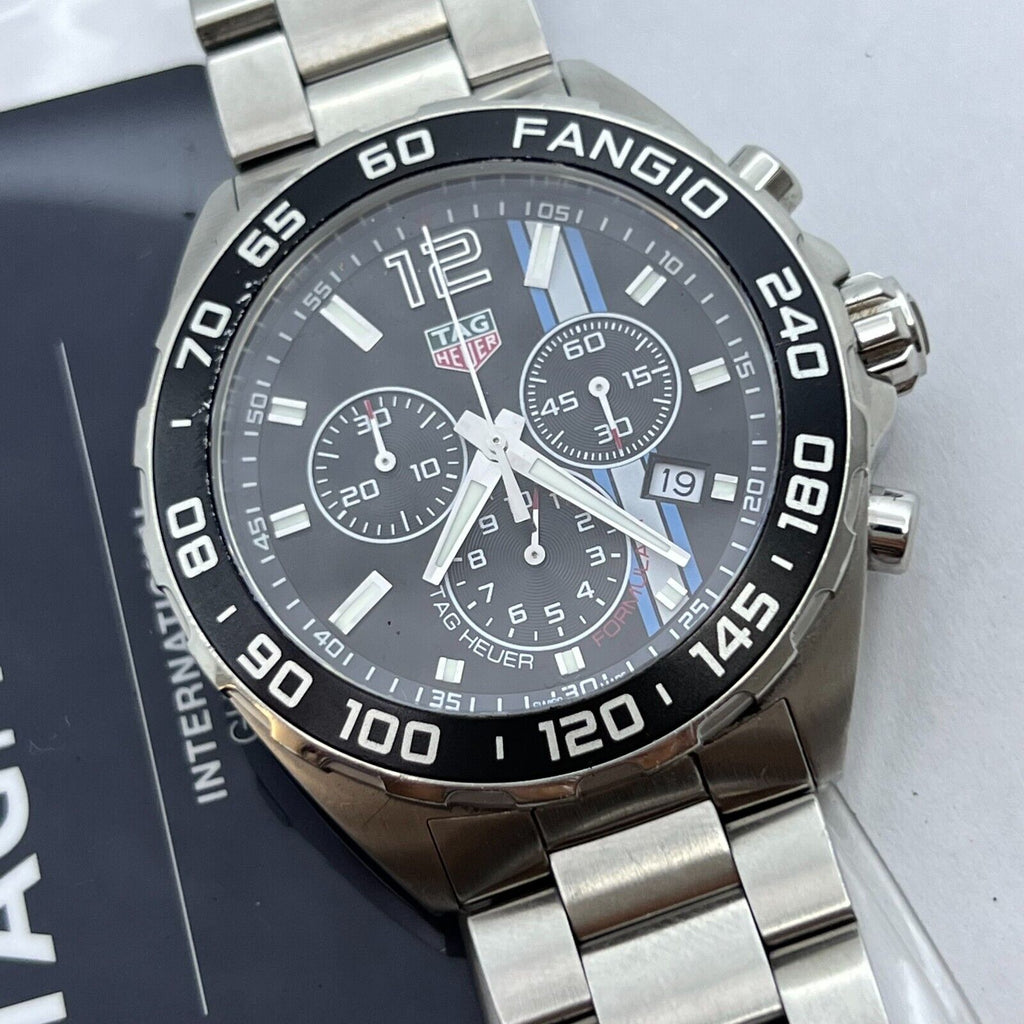 Tag Heuer Formula 1 Chronograph Black Dial Silver Steel Strap Watch for Men - CAZ101H.BA0842 Buy Now By Tag Heuer