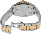 Emporio Armani Claudio Chronograph Green Dial Two Tone Steel Strap Watch For Women - AR11511 Buy Now By Emporio Armani