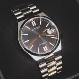 Citizen Tsuyosa Automatic Black Dial Silver Steel Strap Watch For Men - NJ0150-56E Buy Now By Citizen