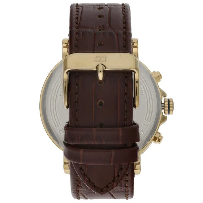 Tommy Hilfiger Daniel Blue Dial Brown Leather Strap Watch for Men - 1710380 Buy Now By Tommy Hilfiger