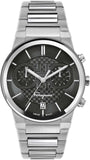 Salvatore Ferragamo Sapphire Chrono Black Dial Silver Steel Strap Watch for Men - SFME00321 Buy Now By Salvatore Ferragamo
