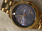 Michael Kors Runway Stop Hunger Quartz Blue Dial Rose Gold Steel Strap Watch For Men - MK8358 Buy Now By Michael Kors
