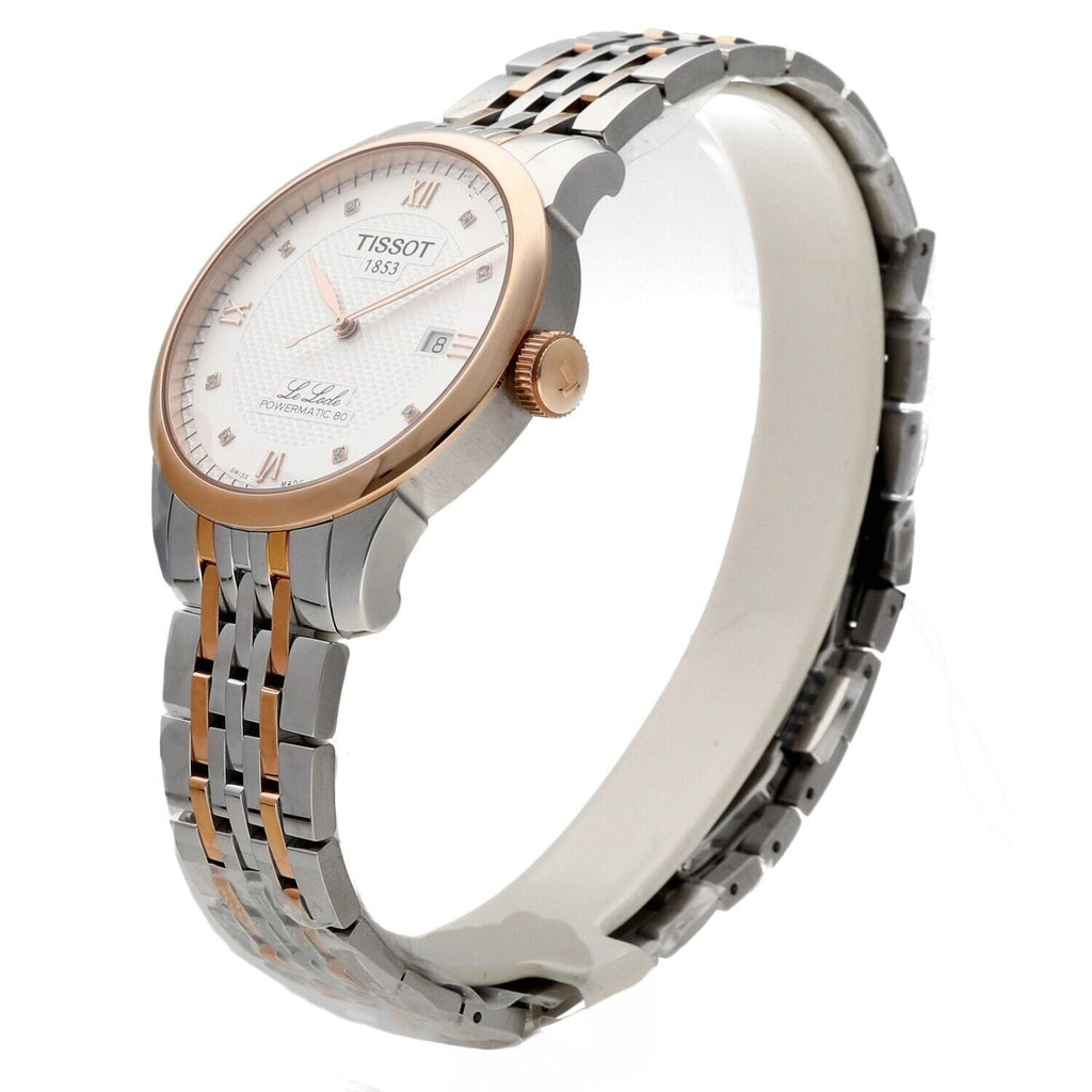 Tissot Le Locle Powermatic 80 Silver Dial Two Tone Steel Strap Watch For Men - T006.407.22.036.01 Buy Now By Tissot