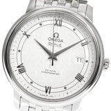 Omega De Ville Prestige Co Axial Automatic White Dial Silver Steel Strap Watch for Men - 424.10.40.20.02.005 Buy Now By Omega