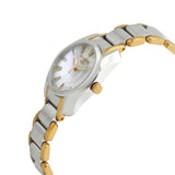 Tissot T Wave Mother of Pearl Dial Two Tone Steel Strap Watch for Women - T023.210.22.117.00 Buy Now By Tissot