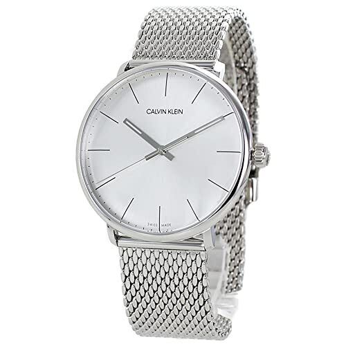 Calvin Klein White Dial Silver Mesh Bracelet Watch for Women - K8M21126 Buy Now By Calvin Klein