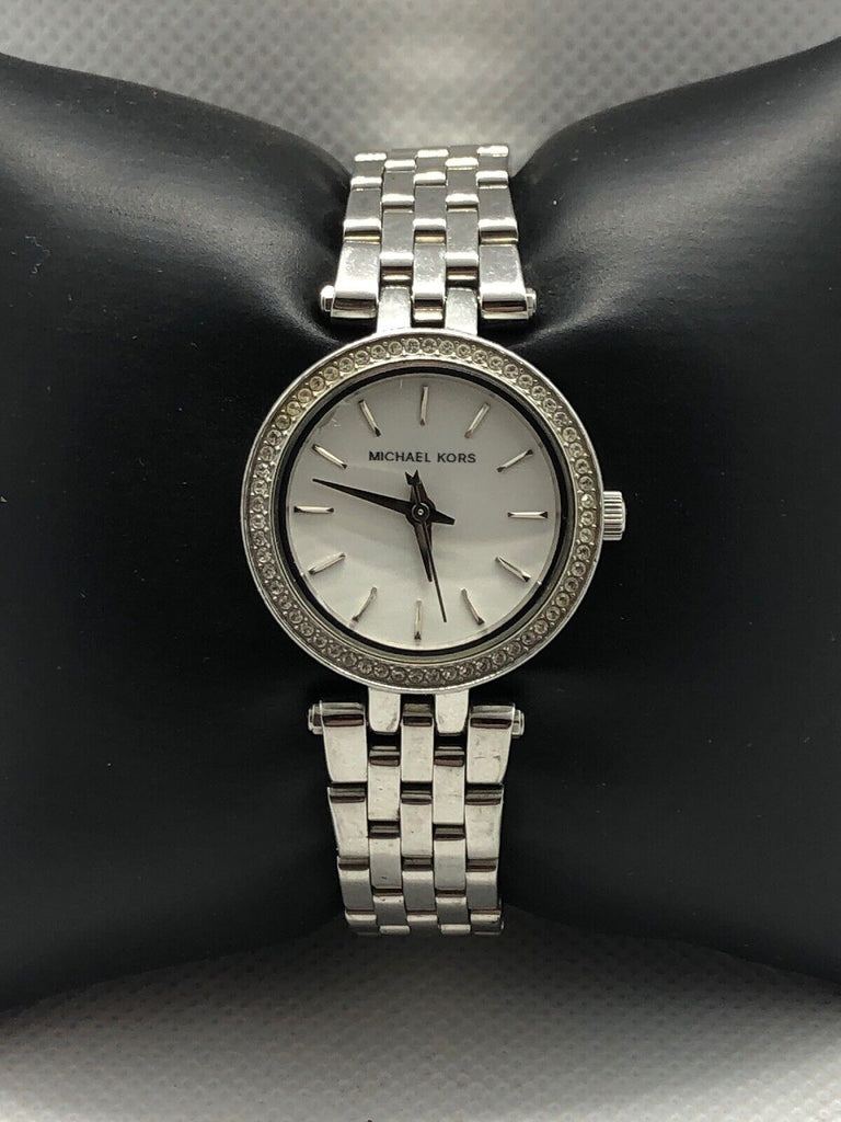 Michael Kors Darci Silver Dial Silver Steel Strap Watch for Women - MK3294