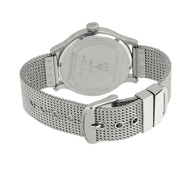 Maserati Epoca Grey Dial Grey Mesh Bracelet Watch For Men - R8853118002 Buy Now By Maserati