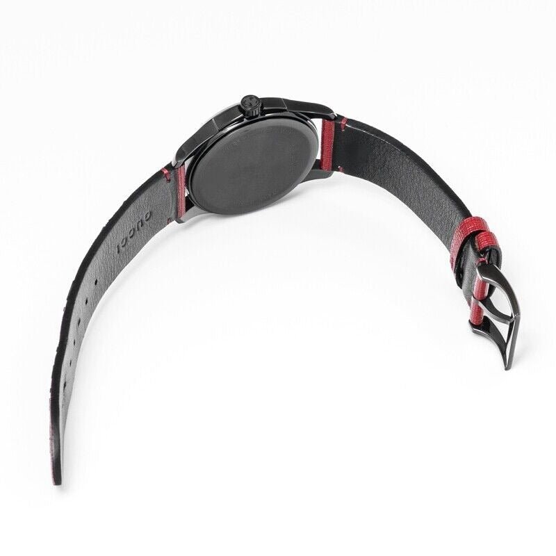 Gucci G Timeless Ghost Red Dial Red Leather Strap Watch For Men - YA1264023 Buy Now By Gucci