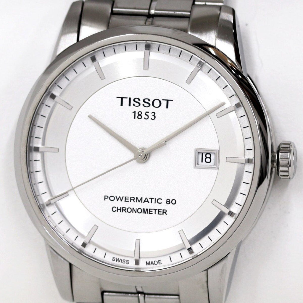 Tissot Luxury Powermatic 80 Silver Dial Silver Steel Strap Watch For Men - T086.408.11.031.00 Buy Now By Tissot