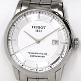 Tissot Luxury Powermatic 80 Silver Dial Silver Steel Strap Watch For Men - T086.408.11.031.00 Buy Now By Tissot