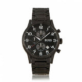 Hugo Boss Chronograph Black Dial Black Steel Strap Watch for Men - 1513180 Buy Now By Hugo Boss