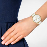 Tommy Hilfiger Brooklyn Quartz White Dial White Leather Strap Watch for Women - 1782018 Buy Now By Tommy Hilfiger