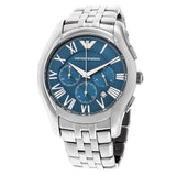 Emporio Armani Classic Navy Blue Dial Stainless Steel Watch For Men - AR1787 Buy Now By Emporio Armani
