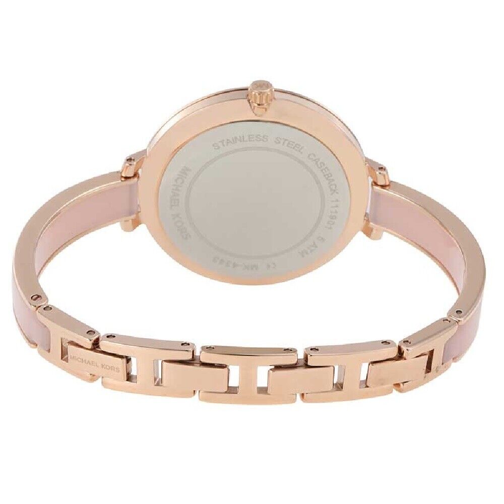 Michael Kors Jaryn Analog Gold Dial Pink Steel Strap Watch For Women - MK4343 Buy Now By Michael Kors