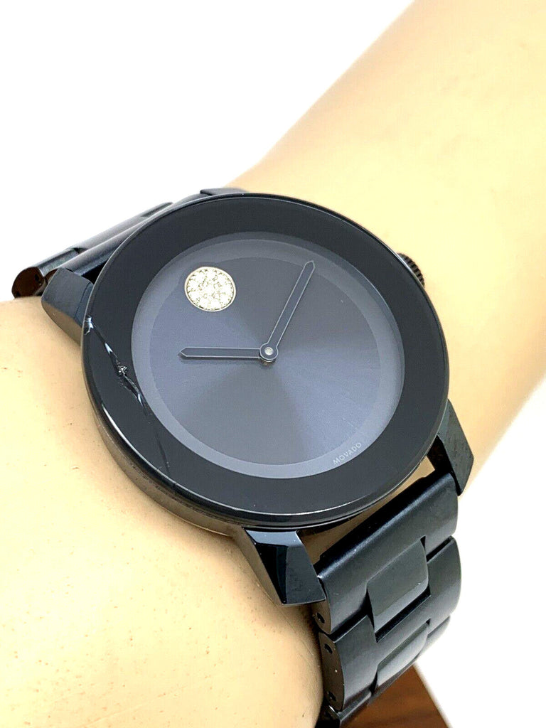 Movado Bold Blue Dial Blue Steel Strap Watch For Women - 3600388 Buy Now By Movado