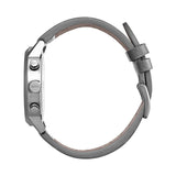 Hugo Boss Architectural Grey Dial Grey Leather Strap Watch for Men - 1513570 Buy Now By Hugo Boss