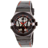 Maserati Potenza Automatic Black Dial Black Leather Strap Watch For Men - R8821108008 Buy Now By Maserati