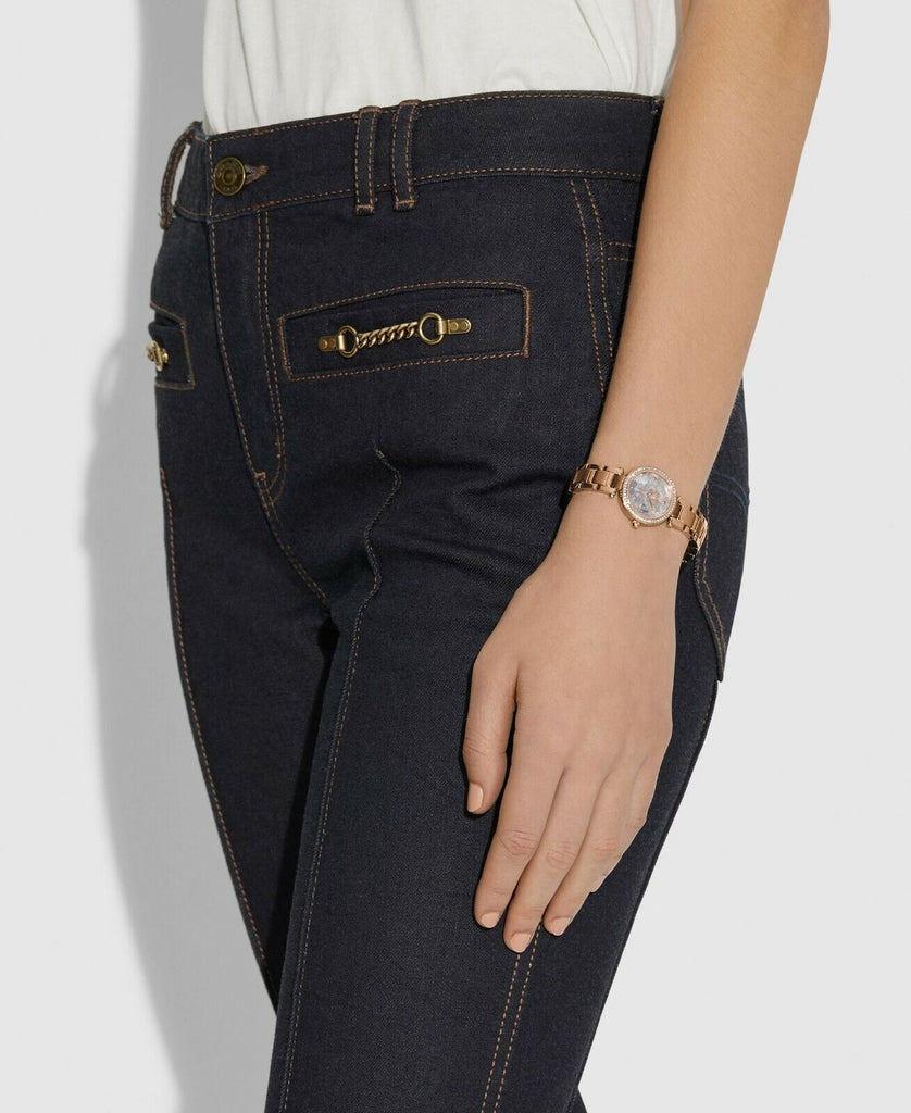 Coach Park Crystal Dial Rose Gold Steel Strap Watch for Women - 14503226 Buy Now By Coach